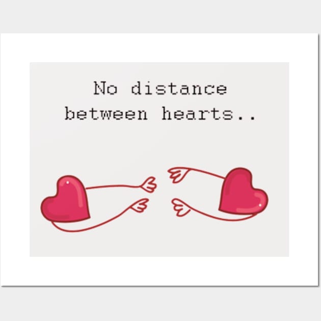 No Difference Between Hearts Wall Art by HeartFavoriteDesigns